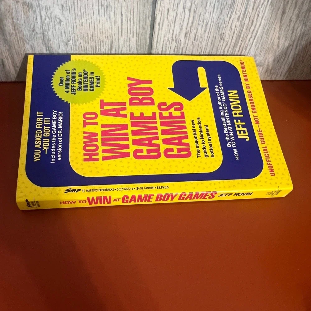 How to Win at Game Boy Games Jeff Rovin 1991 Vintage Strategy Guide Atari Lynx